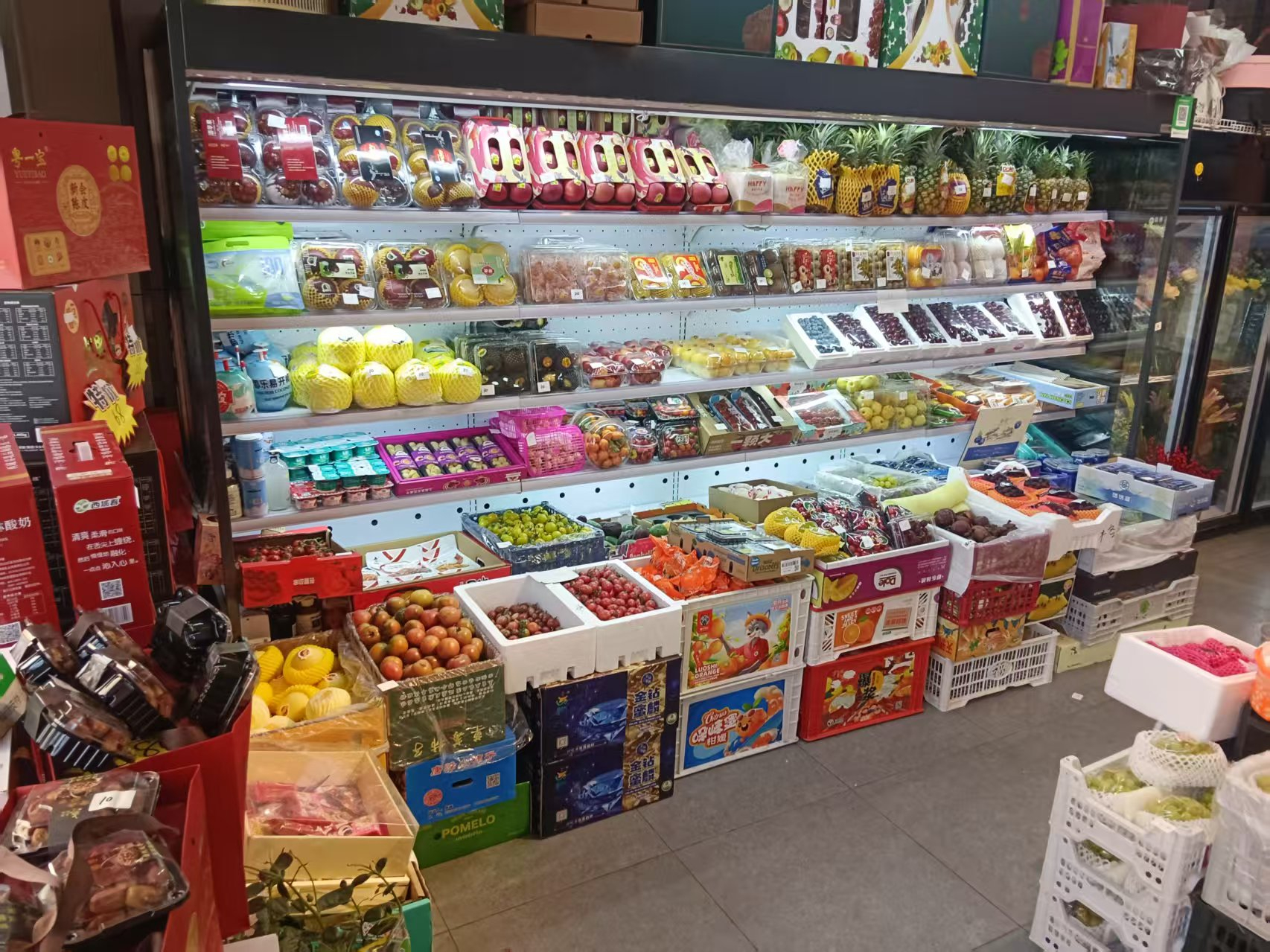 水果店出兑，水果超市。带鲜花出兑转让
