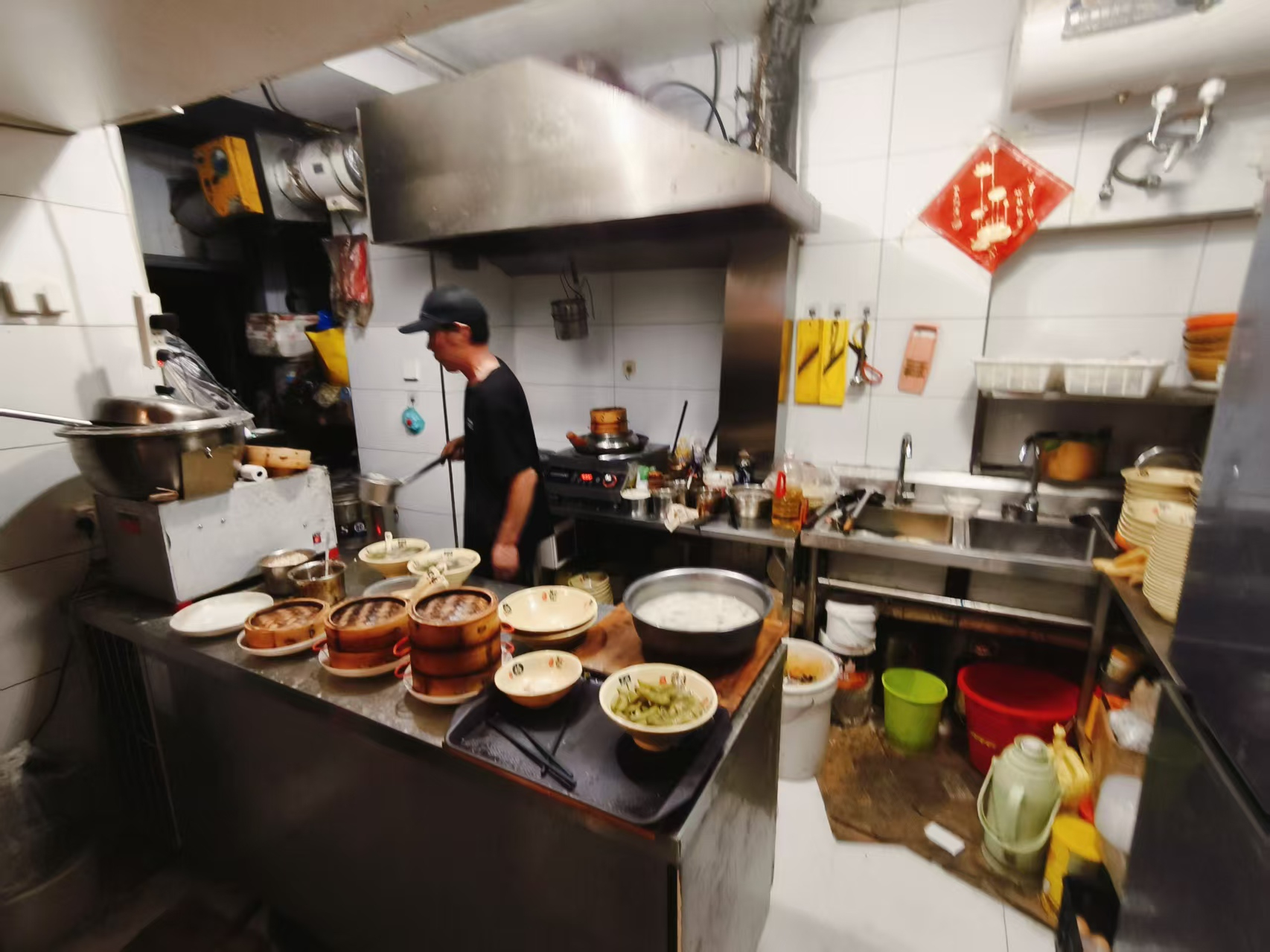杭州小笼包快餐店出兑  位置佳全天客流量不断