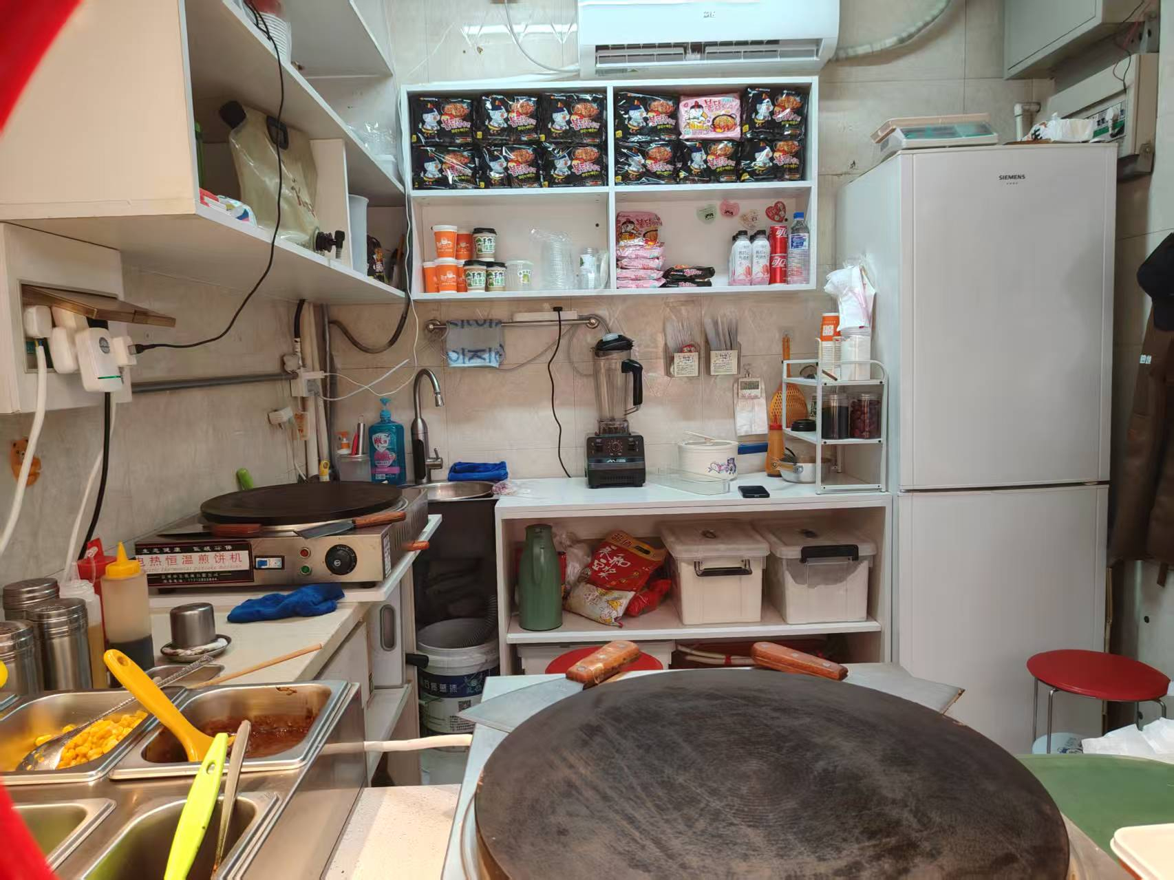 南关区烤冷面，手抓饼，煎饼小吃店出兑转让